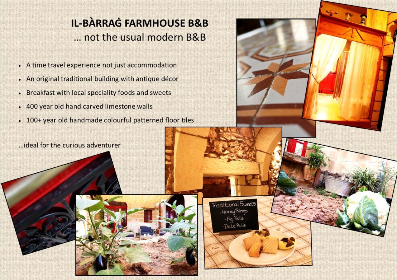 Il-Barrag Farmhouse B&B - Gozo Traditional Hospitality Nadur Bagian luar foto